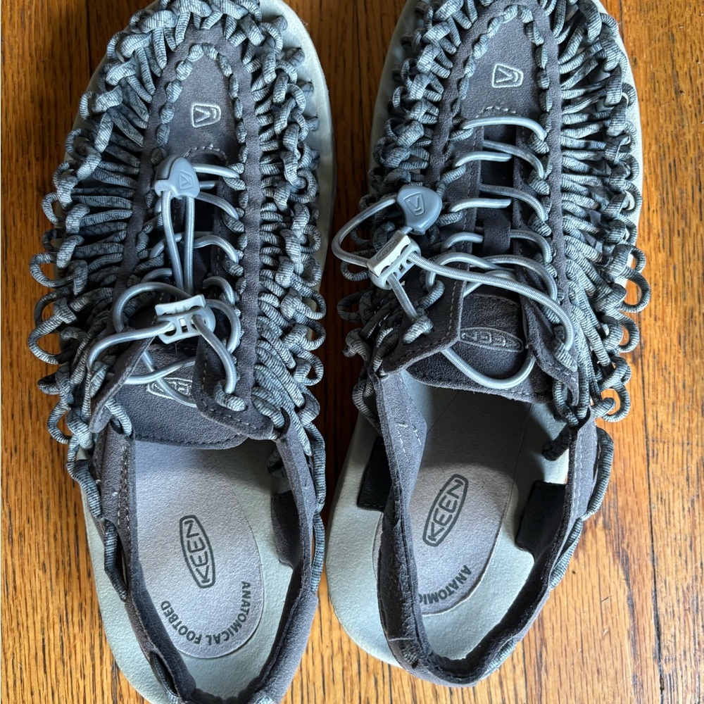 Keen Charcoal Woven Sandals